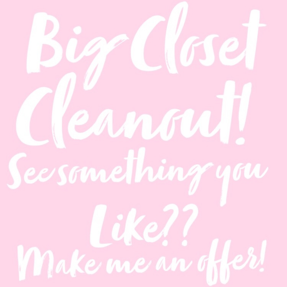 Closet Clean Out!